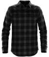 SFX-1 Stormtech Logan Snap Front Shirt Carbon Heather colour image